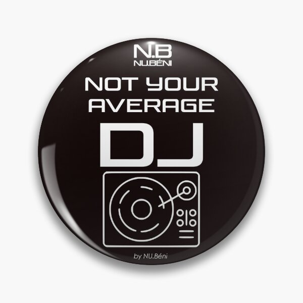 Item preview, Not your average DJ designed and sold by Nu-beni.