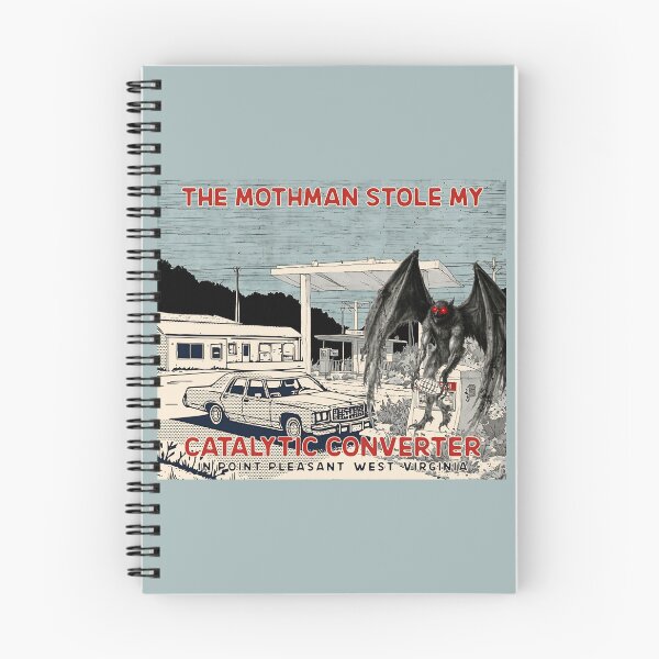 Item preview, the mothman stole my Catalytic converter designed and sold by gear-posters.