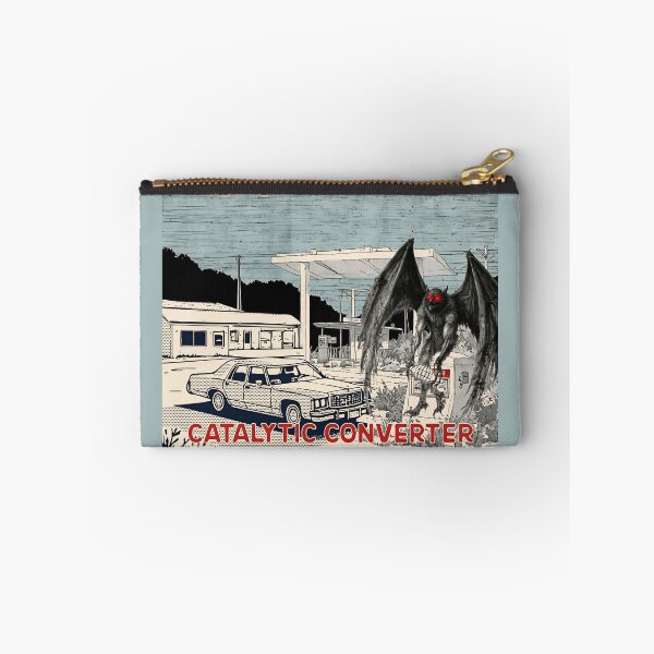 Item preview, the mothman stole my Catalytic converter designed and sold by gear-posters.