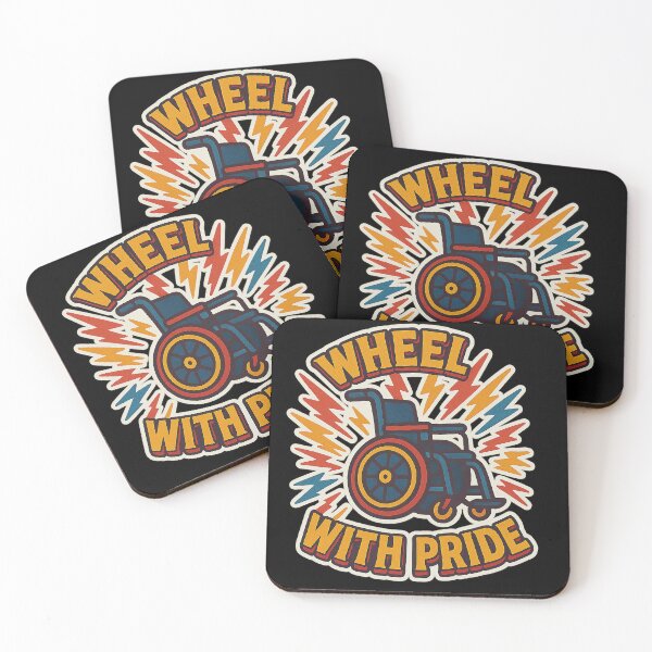 Item preview, Wheelchair Design - I Roll with Pride - Disability Empowerment designed and sold by G-A-D-U.