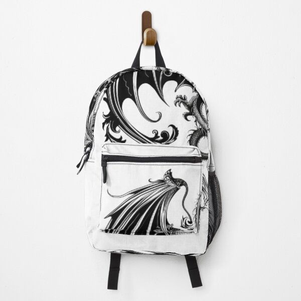 Item preview, Gothic Dragon with Ornamental Frame designed and sold by AlexLineArt.