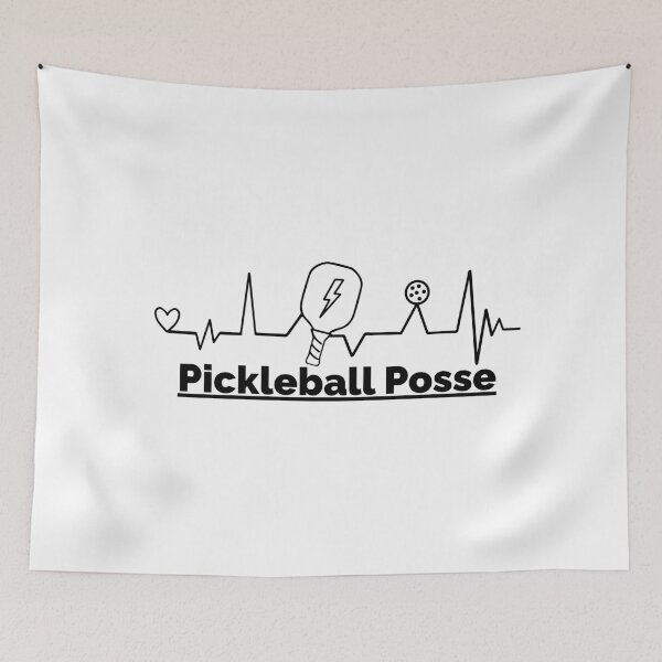 Artikelvorschau, Pickleball Posse – Lustiges Retro-Pickleball-Team-Shirt für Spieler und Fans entworfen und verkauft von Zohaa45.