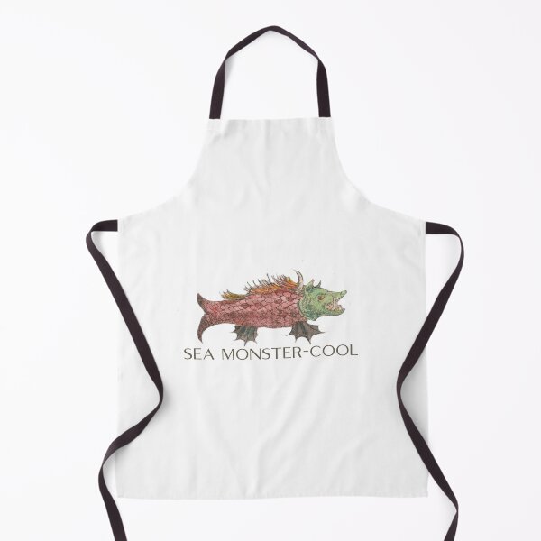 Item preview, Sea Monster-Cool (Color) designed and sold by Oddly Enchanted.