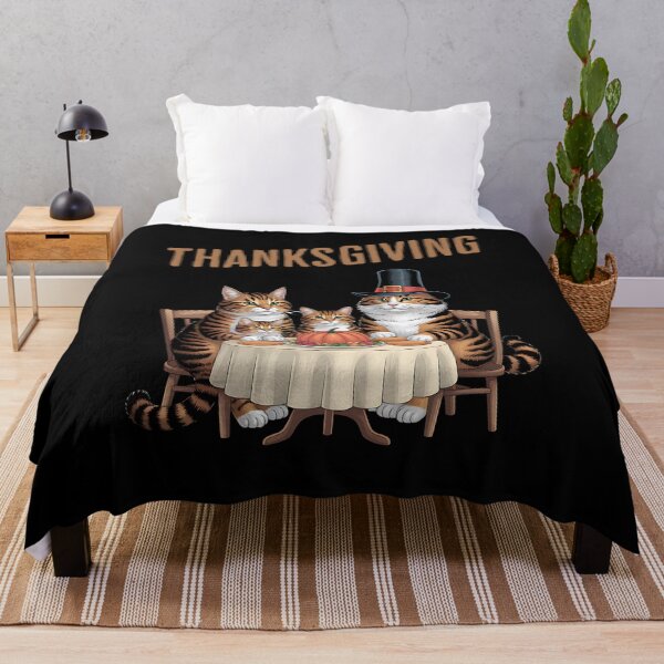 Item preview, Cat Thanksgiving designed and sold by ReneMM.