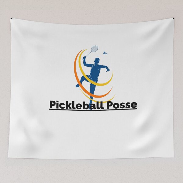 Artikelvorschau, Pickleball Posse – Lustiges Retro-Pickleball-Team-Shirt für Spieler und Fans entworfen und verkauft von Zohaa45.