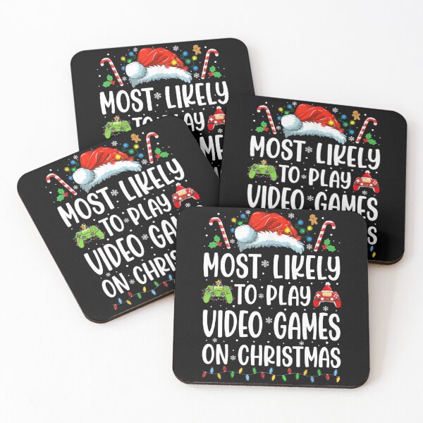 Item preview, Funny Gamer Most Likely To Play Video Games On Christmas designed and sold by RichardSantosc1.