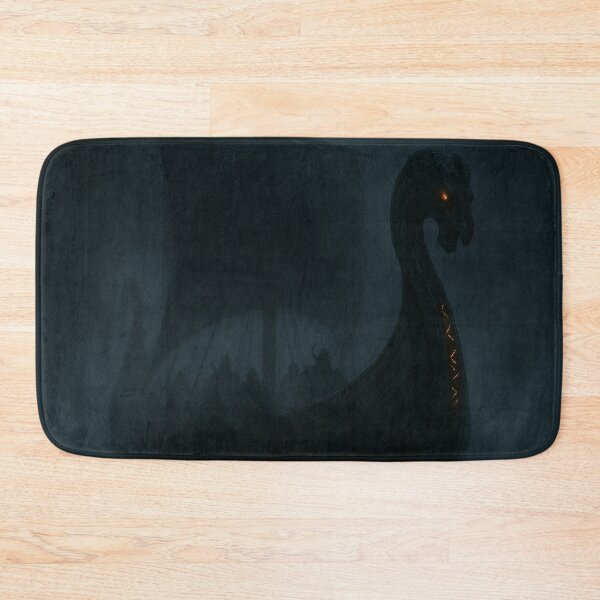 Item preview, Ghostly Viking Longship in the Mist designed and sold by NorseDrip.