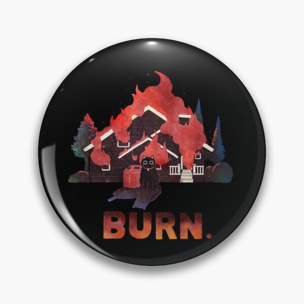 Item preview, BURN CAT (heavy texture) designed and sold by You Store.