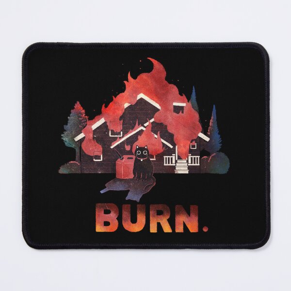Item preview, BURN CAT (heavy texture) designed and sold by You Store.
