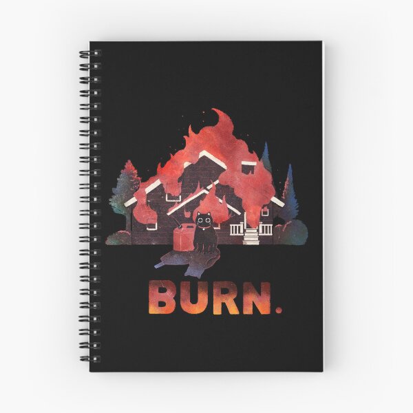 Item preview, BURN CAT (heavy texture) designed and sold by You Store.