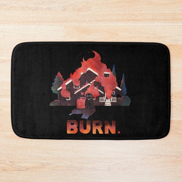 Item preview, BURN CAT (heavy texture) designed and sold by You Store.