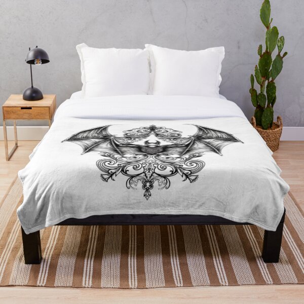 Item preview, Murciélago gótico con marco ornamental designed and sold by AlexLineArt.