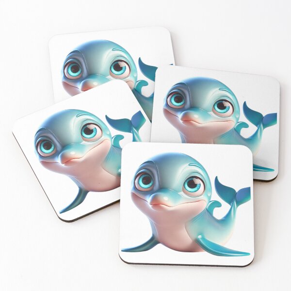 Item preview, Adorable Bottlenose Dolphin designed and sold by Sillytoe.