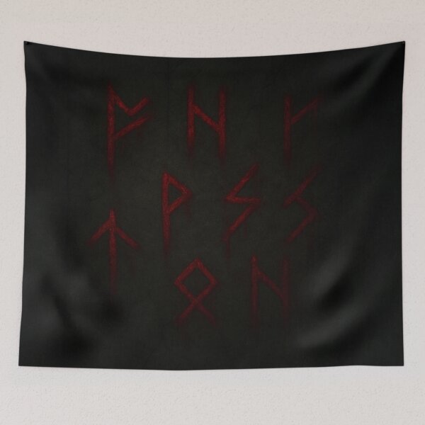Item preview, Blood-Runes on Stone designed and sold by NorseDrip.