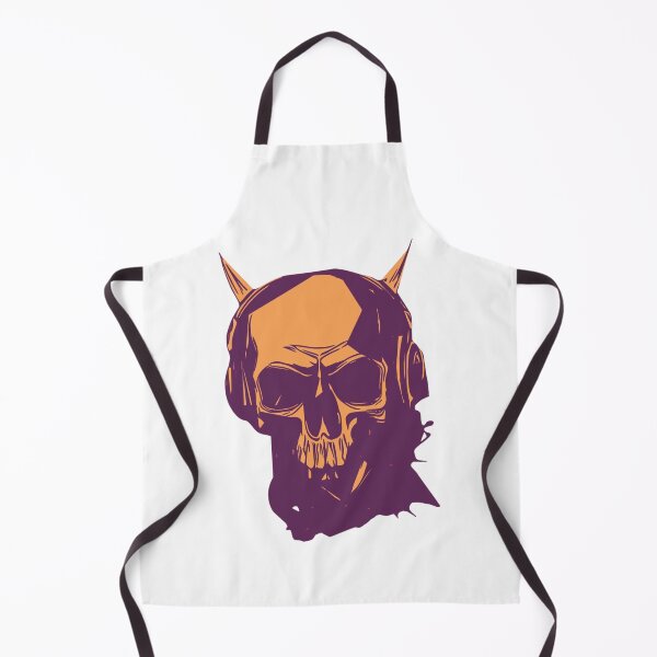 Item preview, Demon Skull With Headphones designed and sold by UNK-Fatigues.
