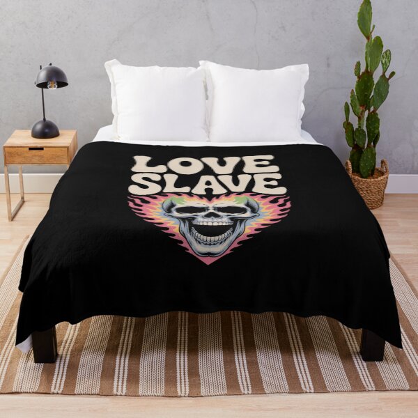 Item preview, Love Slave Cool Skull Design designed and sold by Enea Kelo.