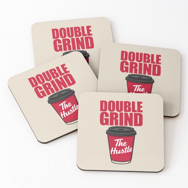 Item preview, Double Grind "The Hustle" – Grind Culture Coffee Tribute Design designed and sold by AlexKramer.