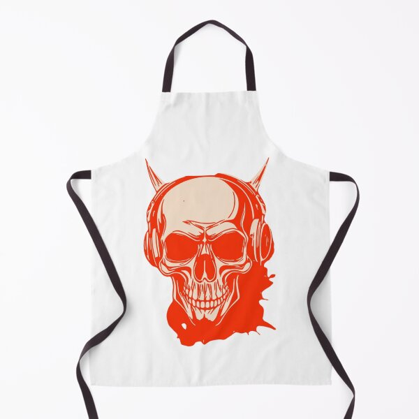 Item preview, Demon Skull With Headphones designed and sold by UNK-Fatigues.