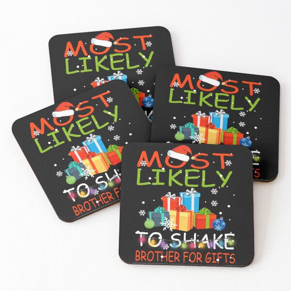 Item preview, Funny Most Likely To Shake The Presents Merry Christmas Day designed and sold by RichardSantosc1.