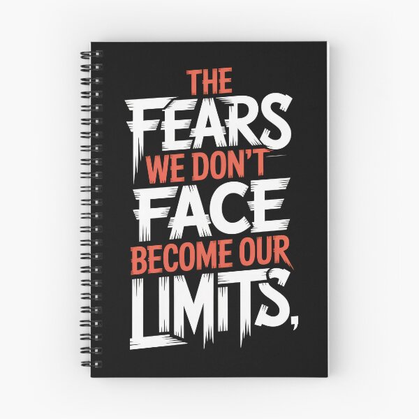 Item preview, Face Your Fears Typography Quote designed and sold by Enea Kelo.