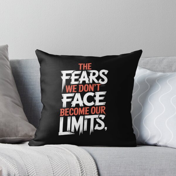 Item preview, Face Your Fears Typography Quote designed and sold by Enea Kelo.