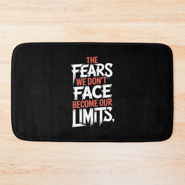 Item preview, Face Your Fears Typography Quote designed and sold by Enea Kelo.
