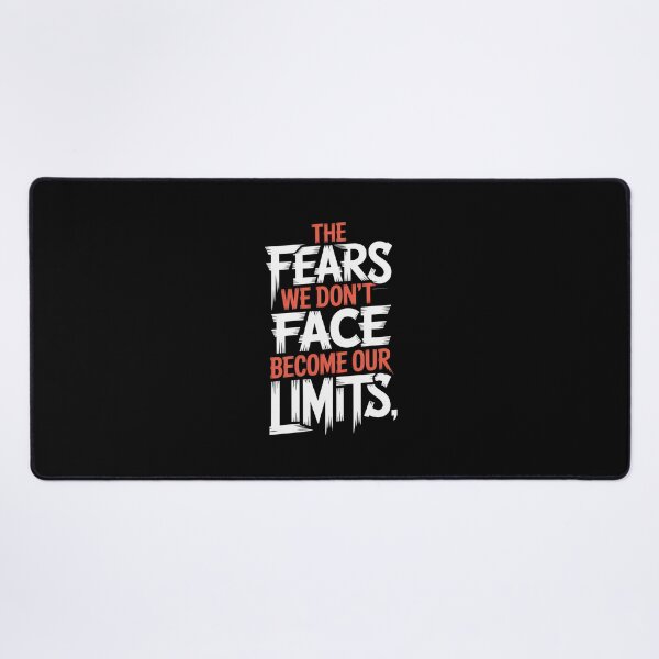 Item preview, Face Your Fears Typography Quote designed and sold by Enea Kelo.