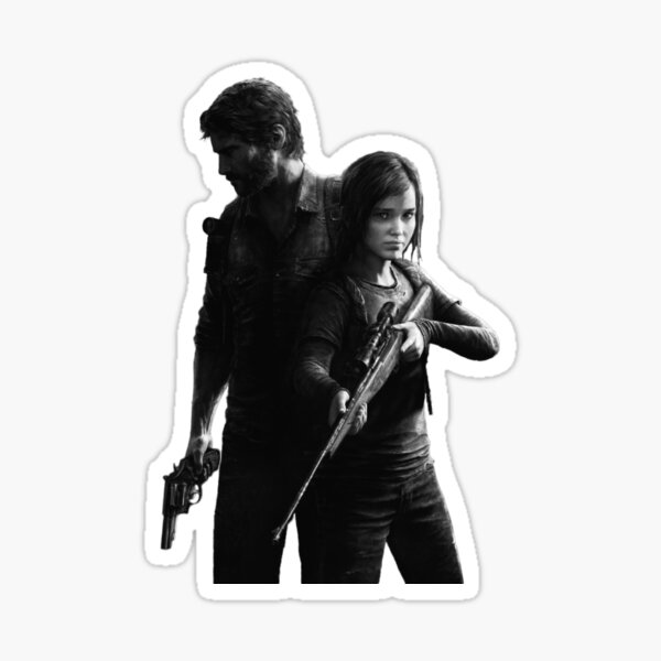 ellie and joel Sticker
