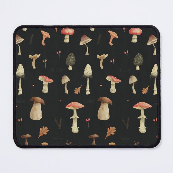 Item preview, Autumn mushroom pattern designed and sold by Tinefer1111.