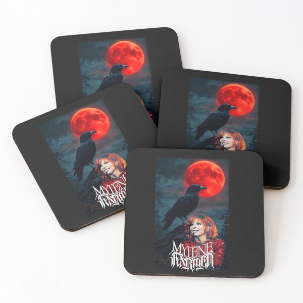 Item preview, Mylene Farmer Never_More_Crow designed and sold by MusicVibesTee.