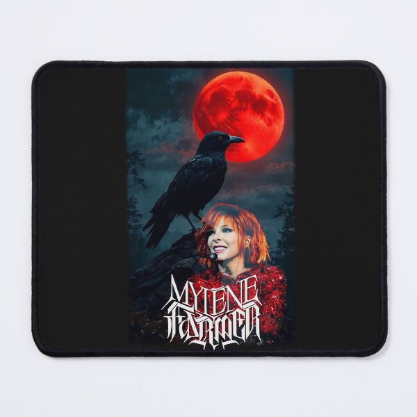 Item preview, Mylene Farmer Never_More_Crow designed and sold by MusicVibesTee.