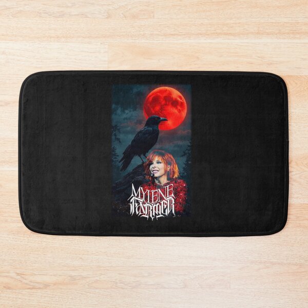 Item preview, Mylene Farmer Never_More_Crow designed and sold by MusicVibesTee.