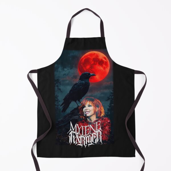 Item preview, Mylene Farmer Never_More_Crow designed and sold by MusicVibesTee.