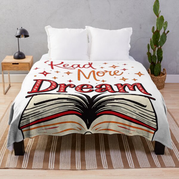 Item preview, Read More Dream Book Lover T-Shirt – Inspirational Reading Quote Graphic Tee designed and sold by ArtDesignTp.