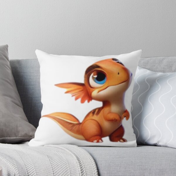 Item preview, Adorable Orange Baby Dinosaur designed and sold by Sillytoe.