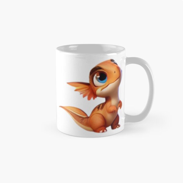 Item preview, Adorable Orange Baby Dinosaur designed and sold by Sillytoe.