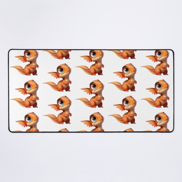 Item preview, Adorable Orange Baby Dinosaur designed and sold by Sillytoe.
