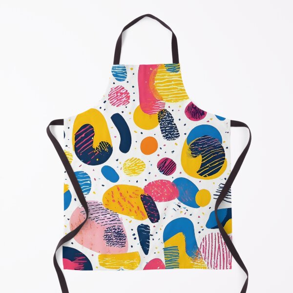 Item preview, Memphis Abstract Party Colors Pattern designed and sold by Harkins-House.