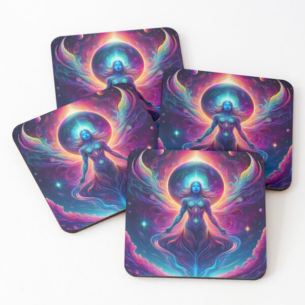 Item preview, Earth Spirit with Cosmic Background designed and sold by Kate Anderson Art.