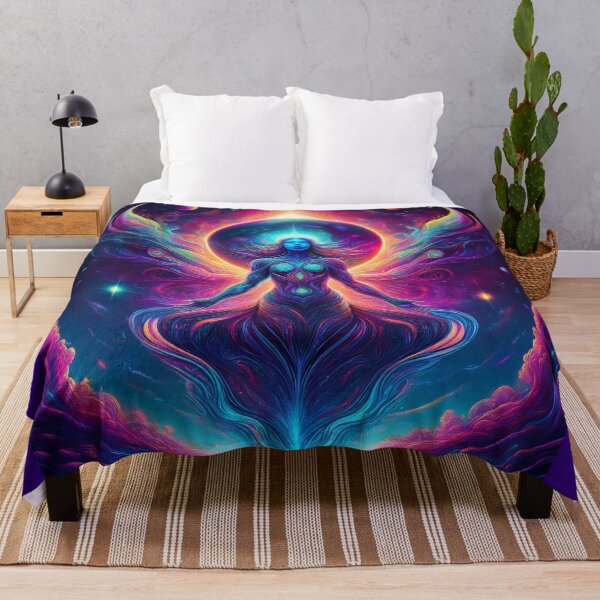 Item preview, Earth Spirit with Cosmic Background designed and sold by Kate Anderson Art.