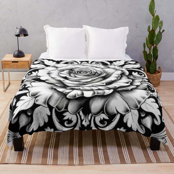 Item preview, Gothic Ornamental Rose designed and sold by AlexLineArt.