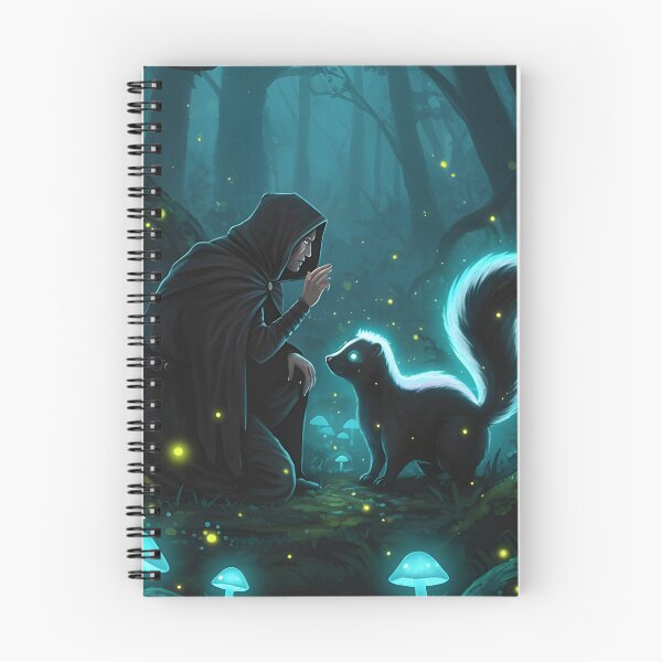 Item preview, The Skunk Whisperer Mystical Forest Guardian designed and sold by Uglyandcute.