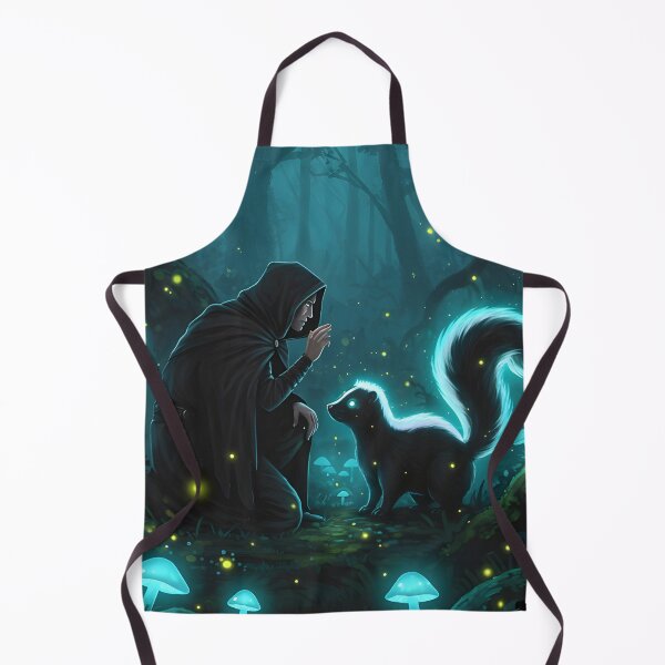 Item preview, The Skunk Whisperer Mystical Forest Guardian designed and sold by Uglyandcute.