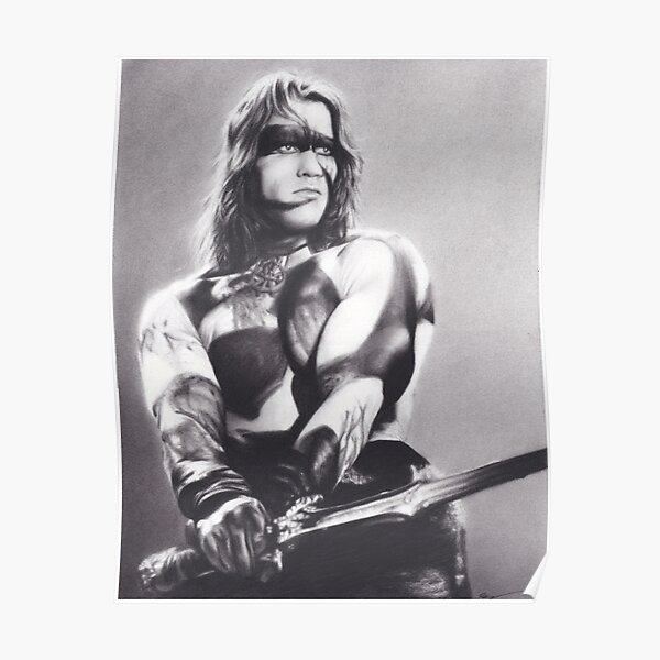 Conan The Barbarian Poster By Brittnideweese Redbubble