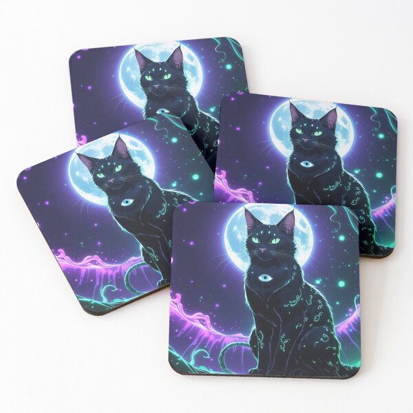 Item preview, Nine Lives, Three Eyes. designed and sold by BrujasApparel.