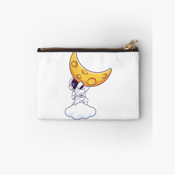 Item preview, Astronaut holding a crescent moon designed and sold by Aze99.