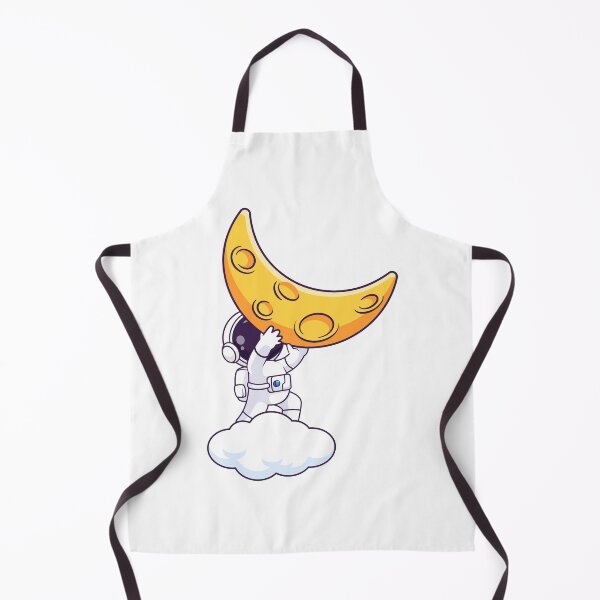 Item preview, Astronaut holding a crescent moon designed and sold by Aze99.