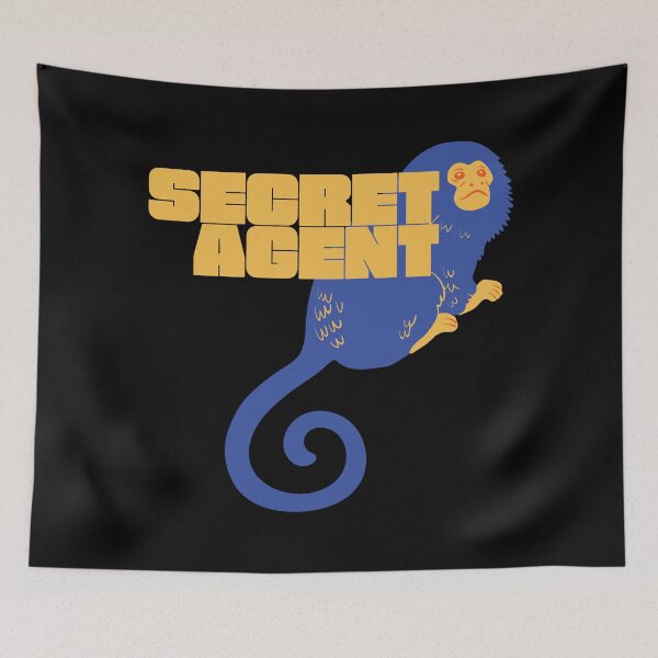 Item preview, Monkey Secret Agent Nonsensical Design  designed and sold by pUNKnown.