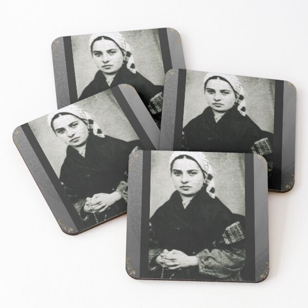 Item preview, O Jesus and Mary, let my entire consolation in this world be to love you Saint Bernadette designed and sold by LivingWellness.
