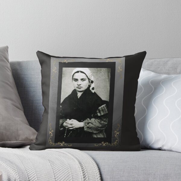 Item preview, O Jesus and Mary, let my entire consolation in this world be to love you Saint Bernadette designed and sold by LivingWellness.